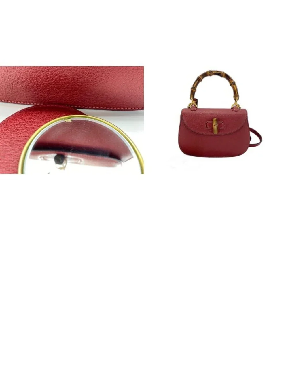 Gucci Handbag 2-Way Bamboo